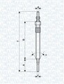 MAGNETI MARELLI GLÜHKERZE passend für AUDI A1 A3 A4 A5 A6 A7 A8 Q2 Q3 Q5 Q7 TT
