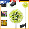 2 STK Solarlampen Außen Garten Solarleuchten Löwenzahn LED Solar Blumen Lampe