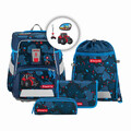 SBS Step by Step Schulranzen Set SPACE "Tractor Freddy" 5 tlg