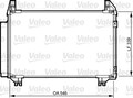 Kondensator Klimaanlage VALEO 814233 Aluminium für TOYOTA YARIS URBAN CRUISER
