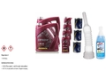4L MANNOL Extreme 5W-40 API SN/CF Motoröl inkl. Additiv Auslaufschlauch