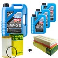 MANN Inspektionspaket 8 L LIQUI MOLY Longtime High Tech 5W-30 für Seat VW
