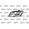 Hauptscheinwerfer Fernscheinwerfer rechts für Audi - Valeo 044868