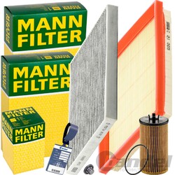 MANN FILTER INSPEKTIONSPAKET passend für OPEL ADAM 1.2 / 1.4 + S / 69-150 PS