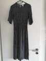 H&M Kleid Gr. S 36 38 schwarz weiß dress