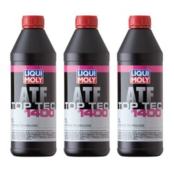 3x 1 Liter Liqui Moly 3662 Automatikgetriebeöl  Top Tec ATF 1400