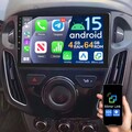 Für Ford Focus III MK3 2011-2018 Autoradio Android 15 Carplay GPS NAVI BT 4+64GB