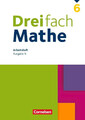 Dreifach Mathe 6. Schuljahr. Niedersachsen - Arbeitsheft mit Lösungen | Buch