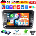 DAB+ 7" Android 13 Autoradio Carplay für VW Golf 5 6 Amarok Beetle Caddy 2+64G