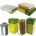 MANN-FILTER INSPEKTIONSPAKET SET für VW Caddy II Kombi 9K9B Seat Inca 6K9