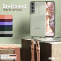 Handykette für Samsung Galaxy Schutzhülle Breitband Gurt Handy Cover transparent