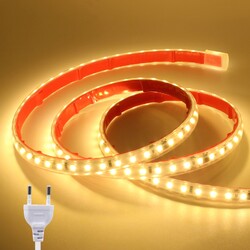 LED Stripe Streifen 2835SMD Leiste Band Wasserdicht Lichtband Lichtschlauch 230V