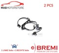 ABS SENSOR DREHZAHLFÜHLER PAAR BREMI 50715 2PCS A FÜR MITSUBISHI L 200 TRITON