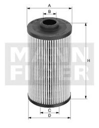 MANN-FILTER HU 711/6 z Ölfilter für MERCEDES-BENZ INFINITI