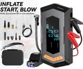 8000A Auto Starthilfe 12V Jump Starter Ladegerät KFZ Booster Powerbank Luftpumpe