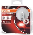 Osram Night Breaker Silver H7, +100% mehr Helligkeit, Halogen-Scheinwerferlampe