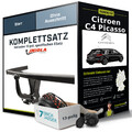 Für CITROEN C4 Picasso I Typ UD Anhängerkupplung starr +eSatz 13pol 06- AHK