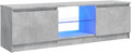 TV Schrank Mit Led-Leuchten Lowboard Sideboard Fernsehschrank Fernsehtisch TV Mö