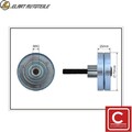 UMLENKFÜHRUNGSROLLE KEILRIPPENRIEMEN 359-55 FÜR VW GOLF/VI/PLUS/Convertible 1.4L