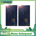 Monokristalin Solarmodule Solarpanel 200W Photovoltaik PV 2x 100W für Wohnmobil