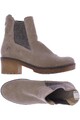 Tamaris Stiefelette Damen Ankle Boots Booties Gr. EU 40 Leder Beige #kw22q2o