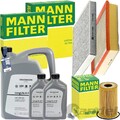 MANN INSPEKTIONSPAKET+ORIGINAL 0W-30 MOTORÖL passend für 2.0 TDI VW AMAROK 2H S1