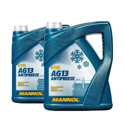 10 Liter (2x5) MANNOL hightech Antifreeze AG13 Frostschutz Konzentrat grün -40°C