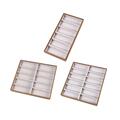 Brille Display Tablett Brille Aufbewahrungsbox Organizer für Uhrenringe Brille