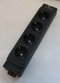 Netbox M4S 4Fach Steckdose Modul Steckeranschluss 35° M48TG03013  AH MEYER 3500W
