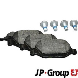 JP GROUP Bremsbelagsatz, Scheibenbremse Hinterachse u.a. für ABARTH, FIATDie Nr.1* für Autoteile: Top-Preis-Leistungs-Verhältnis