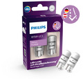 2x Philips LED Glassockelbirne W5W Ultinon PRO 6000 mit StVO 11961HU60X2 6000K