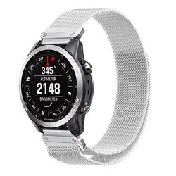 Quickfit Armband Für Garmin Fenix 8 7 7X 6X 6 Pro 5X 5 Plus Epix 2 Milanese Band