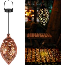 1/2Stk Solarlampen für Außen Hängend LED Solarleuchten  Außen Garten Hof Deko