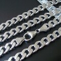 Kette echte Silberkette 925 Silber Panzerketten Sterlingsilber Collier VE5*