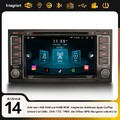 DAB+ Android 14 Autoradio 64GB CarPlay Navi BT Für VW TOUAREG T5 Multivan 8-Kern