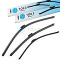 YOU.S Scheibenwischer Wischer SET VORNE + HINTEN für SKODA OCTAVIA II (1Z3) -NEU