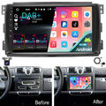 DAB+ Für Smart Fortwo 451 2005-2010 Android 13 Autoradio GPS Navi FM RDS WIFI BT