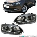 Halogen Scheinwerfer vorne H4 SET passt für VW Polo V 5 (6R) ab 2009-2014