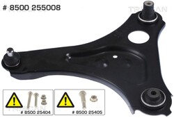 Querlenker Dreieckslenker TRISCAN 8500 255008 für SMART RENAULT TWINGO 3 TCe 110
