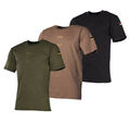 Bundeswehr T-Shirt mit Abzeichen Klett BW Unterhemd Tropen Oliv Schwarz 3XS-5XL