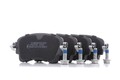 RIDEX 402B1217 Bremsbeläge Satz Hinten für VW Touareg (CR7) für AUDI Q5 (FYB)