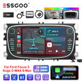 DAB+ Android 13 2+32G Autoradio Carplay GPS NAVI RDS Für Ford Focus Mondeo Kuga