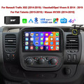 6+128G Carplay Android14 Autoradio DAB CAM+ Für Opel Vivaro B Renault Trafic III