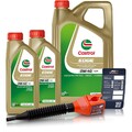 2x 1 L + 5 L = 7 LITER CASTROL EDGE 0W-40 A3/B4 MOTOR-ÖL 31671524
