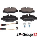 JP GROUP Bremsbelagsatz Scheibenbremse 1363701910 für VIANO MERCEDES VITO W639
