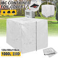 IBC Container Abdeckung UV Schutz Frostschutz Hülle Regenwassertank Abdeckplane