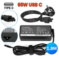 65W USB-C Typ-C Netzteil Laptop Ladegerät Für Lenovo ThinkPad Yoga Dell HP ASUS