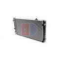 1x Kühler, Motorkühlung AKS DASIS 480380N passend für AUDI VAG