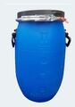 Hofer24 Fass 30 Liter Kunststoff Deckelfass blau UN Zulassung lebensmittelecht