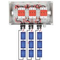 1/2/3Strings Solar Anschlusskasten Überspannungsschutz Photovoltaik DC AC NEU